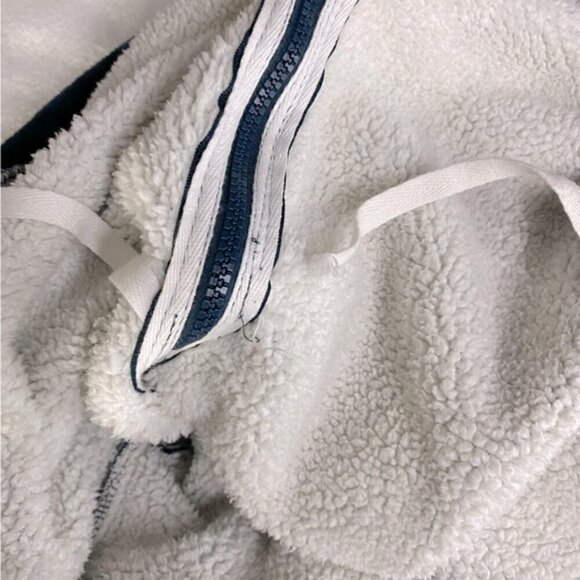 Run North 1982 Blue Polar Bear Fleece Full Zip Hoodie XL - Picture 7 of 16